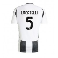 Juventus Manuel Locatelli #5 Replica Home Shirt 2024-25 Short Sleeve